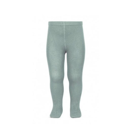 Leotardos de canalé Verde Mar- CLARIN