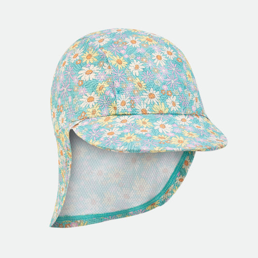 Gorrita Flap Floral - WATERLEMON