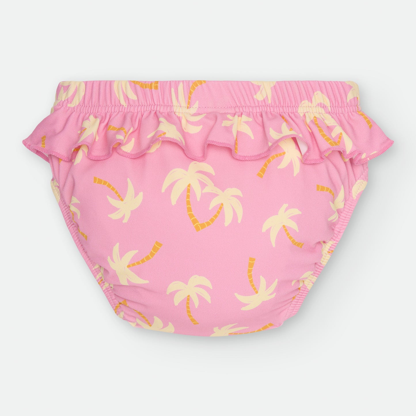 Culetin pañal Niña Rosa con Palmeras- WATERLEMON