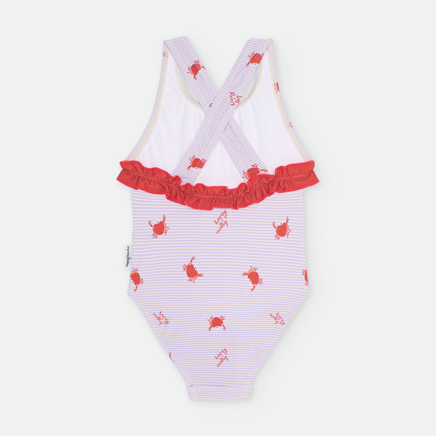Bañador entero Niña Cangrejos- WATERLEMON
