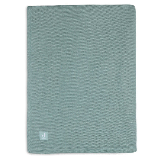 Manta cuna forro polar Verde Bosque - JOLLEIN