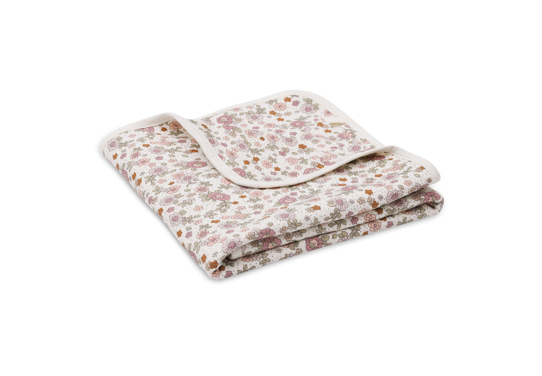Manta de punto flores liberty- JOLLEIN