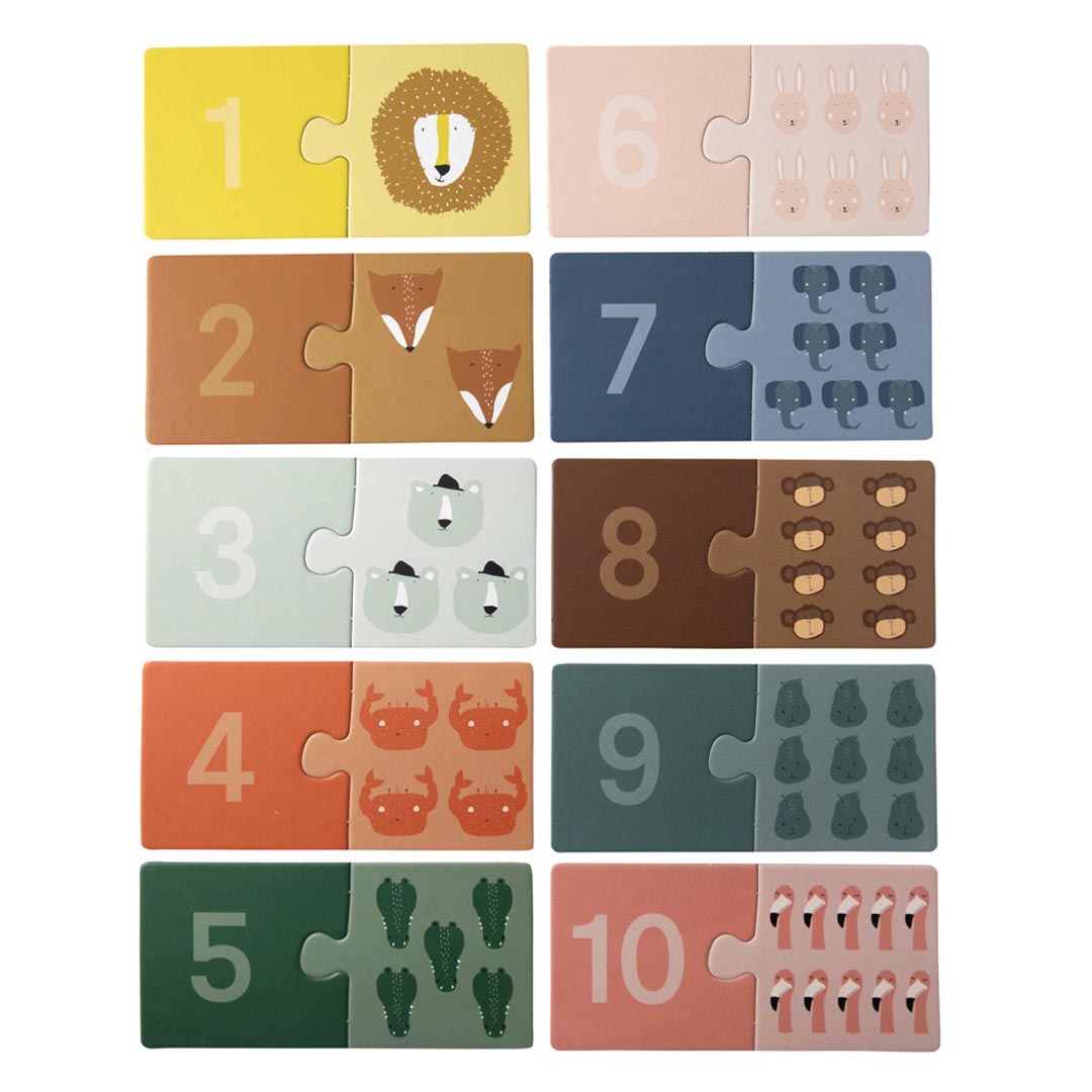 Puzzle para contar- TRIXIE