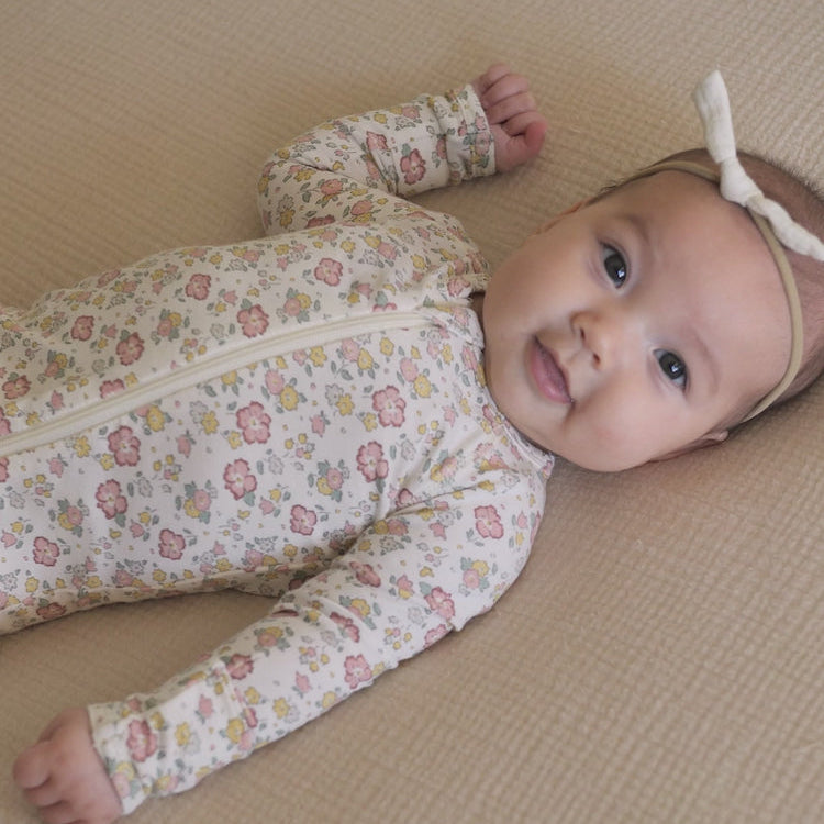 Pijama estampado flores rosas- QUINCY MAE