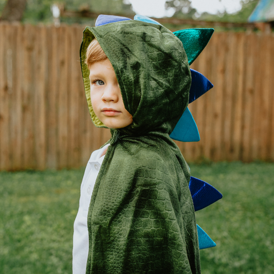 Capa Dragón verde kids- GREAT PRETENDERS