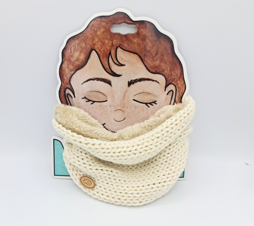 Cuello punto grueso con pelo interior - MONNUAGE