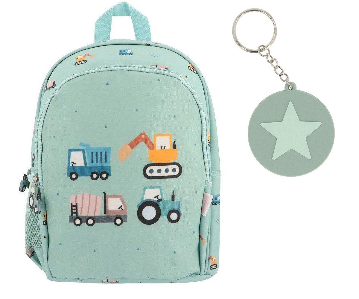Mochila Mediana Trucks+ Llavero Personalizable-TUTETE