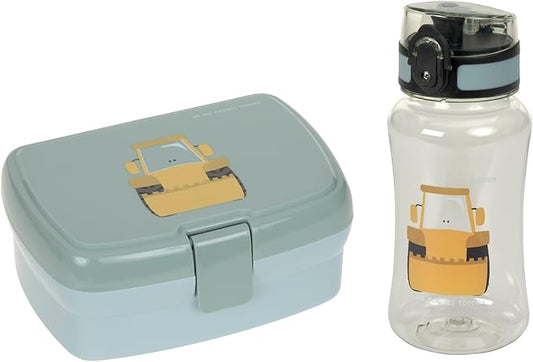 Fiambrera y Botella Excavadora-LÄSSIG