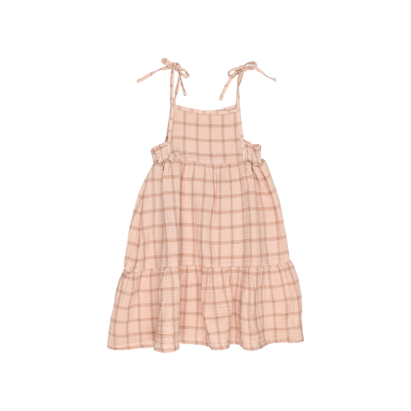 Vestido de muselina cuadros - BÚHO