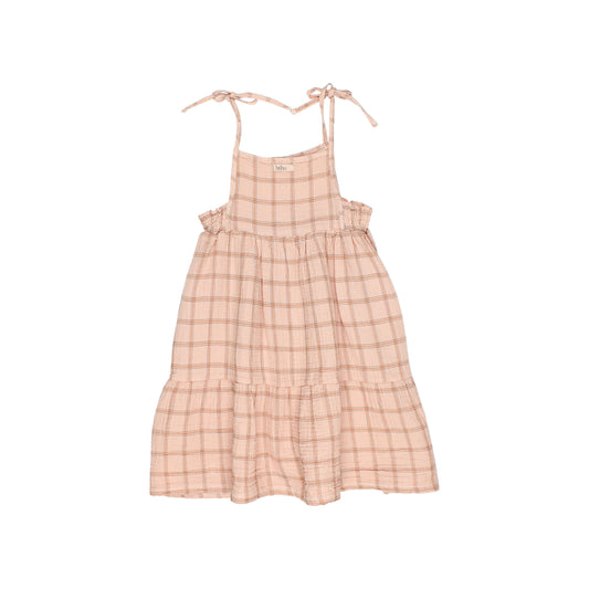 Vestido de muselina cuadros - BÚHO