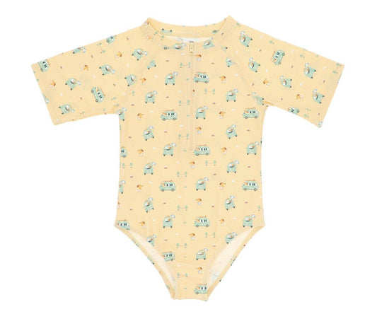 Bañador con cremallera PF 50+ Surf Van- MONNËKA