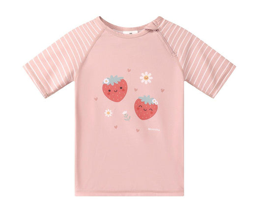 Camiseta con protección solar STRAWBERRIES- MONNËKA