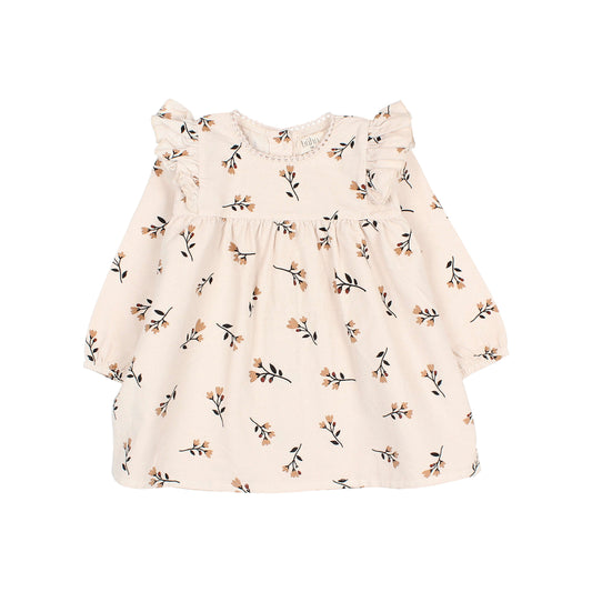 Vestido Folk estampado de flores BB- BÚHO