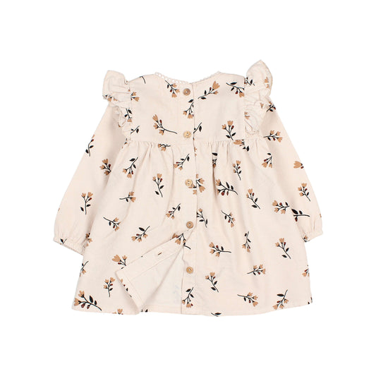 Vestido Folk estampado de flores BB- BÚHO