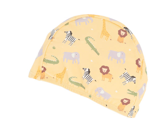 Gorro Natación UV50 Fauna amarillo- MONËKA