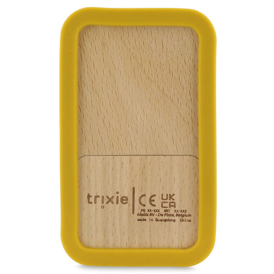 Teléfono de silicona da madera para Bebés Mrs León-TRIXIE