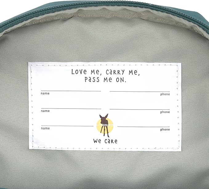 Mochila Mini Backpack Dark Green- LÄSSIG