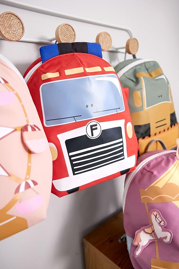 Mochila mi Tiny Backpack camión Bomberos-LÄSSIG