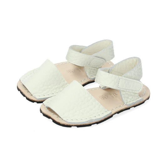 Abarca menorquina respetuosa BLANCA- RIA