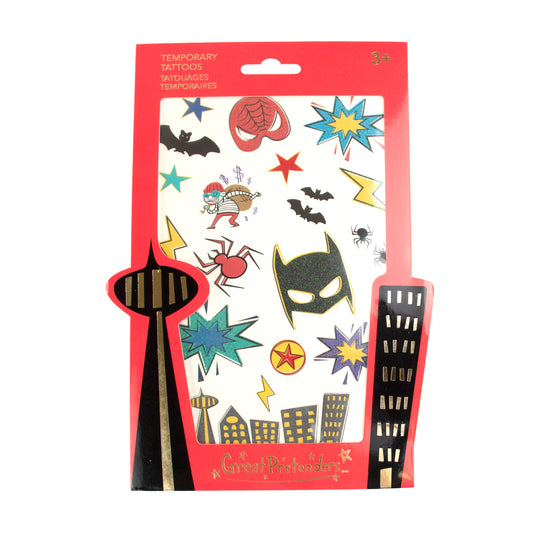 Tattoos de superhéroes- GREAT PRETENDERS