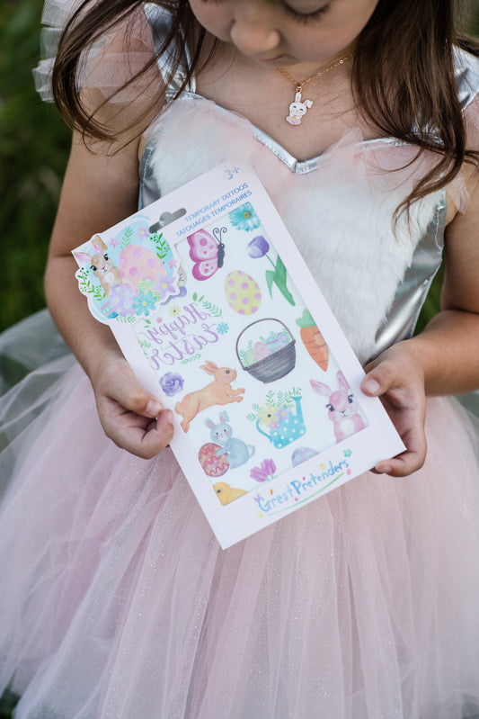 Tattoos de Conejitos de Pascua- GREAT PRETENDERS