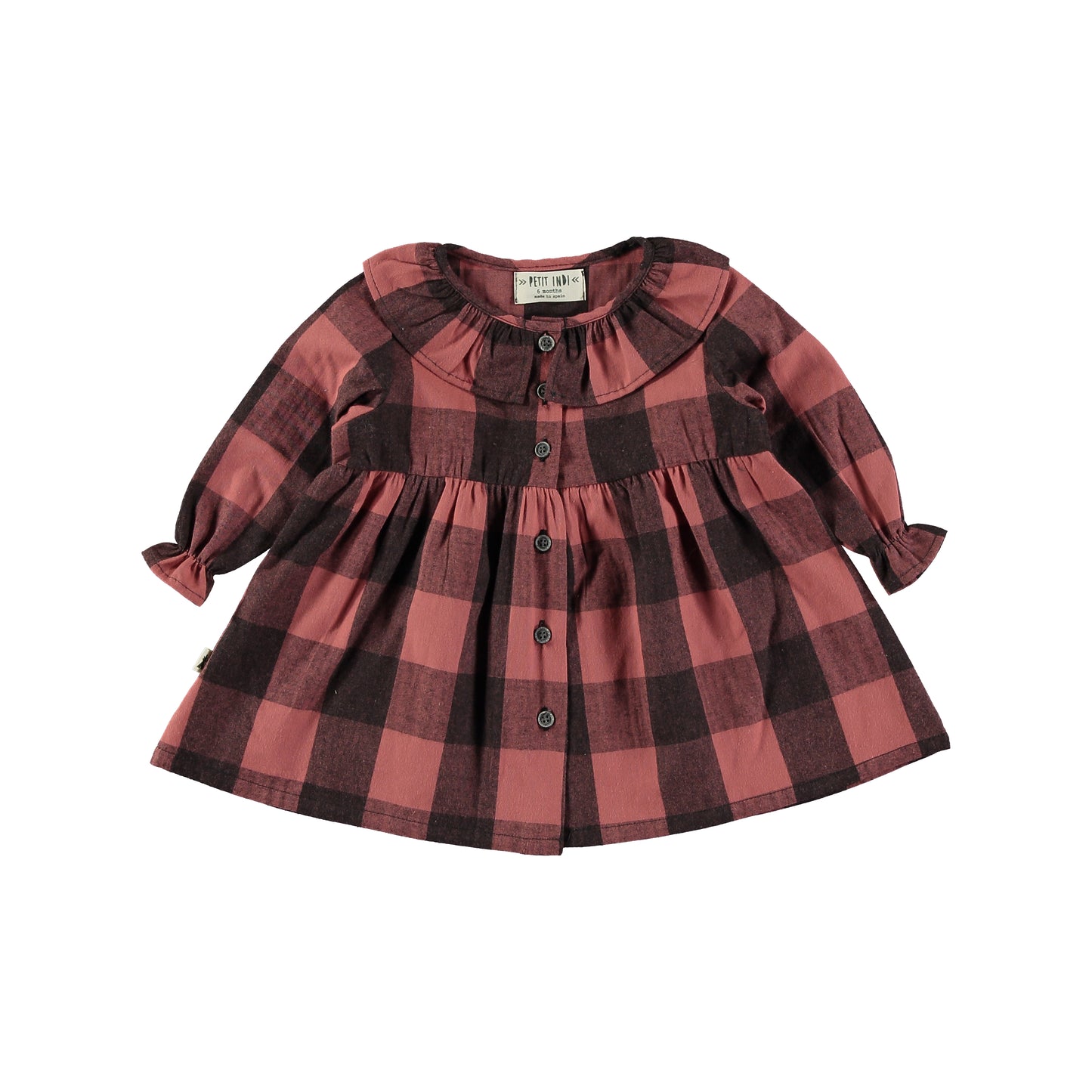 Vestido de cuadros - PETIT INDI