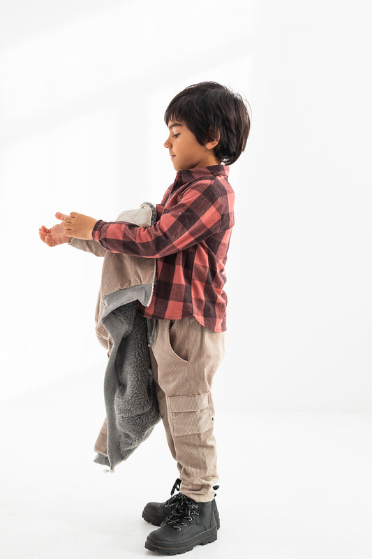 Camisa de cuadros - PETIT INDI