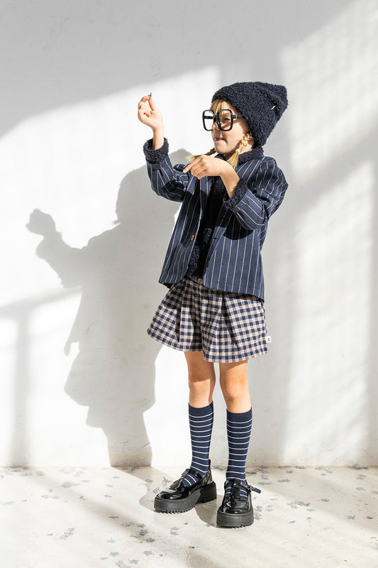 Pantalón corto cuadros vichi - PETIT INDI