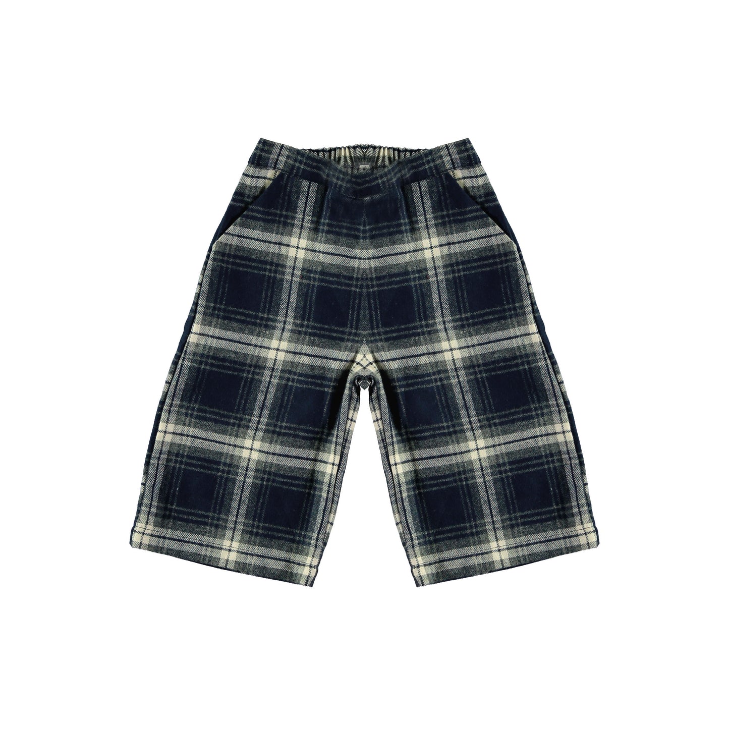 Pantalones cuadros palazzo - PETIT INDI