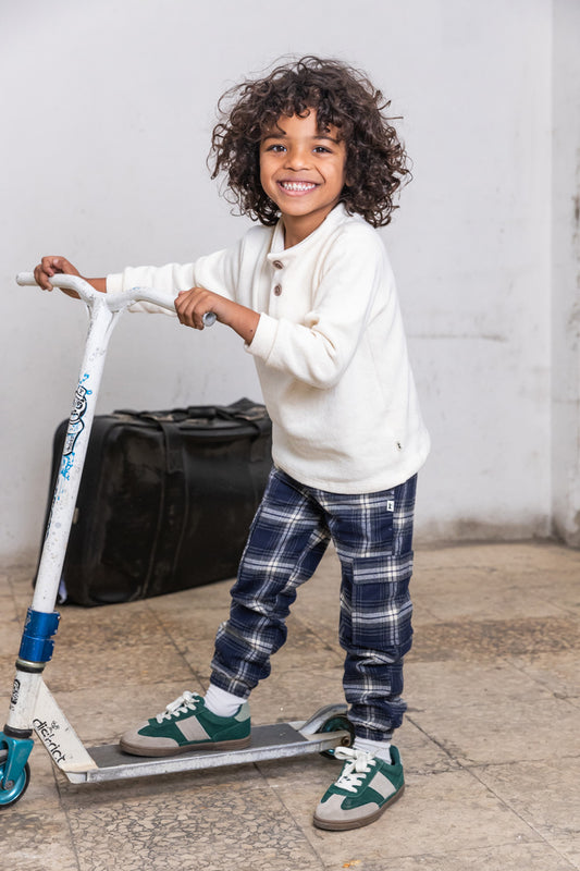 Pantalones a cuadros - PETIT INDI