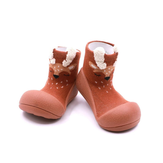 Zapatos primeros pasos ZOOTOPIA DEER BROWN - ATTIPAS