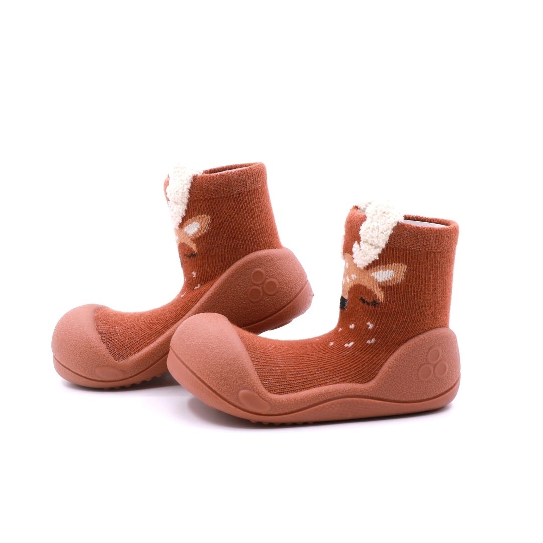 Zapatos primeros pasos ZOOTOPIA DEER BROWN - ATTIPAS