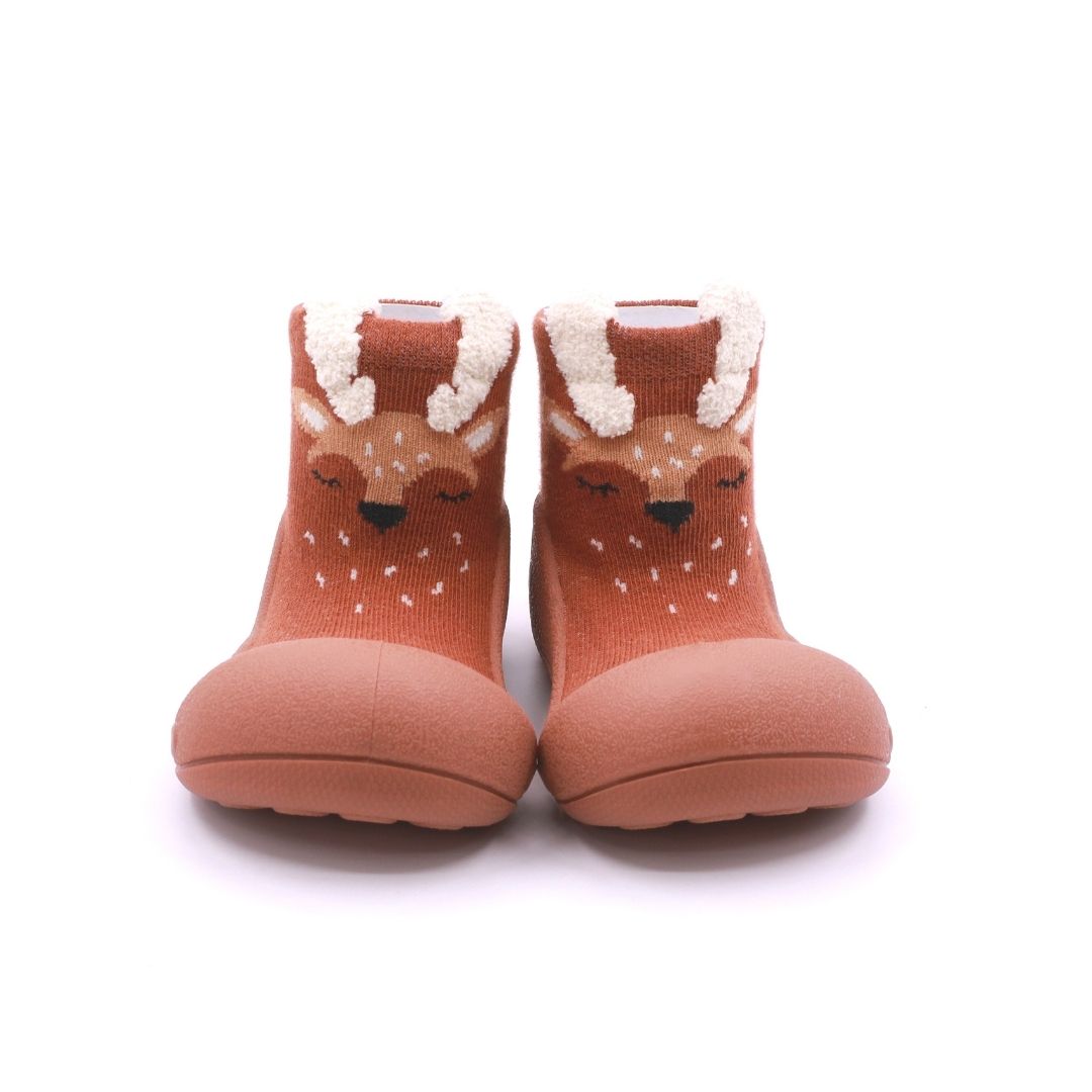 Zapatos primeros pasos ZOOTOPIA DEER BROWN - ATTIPAS