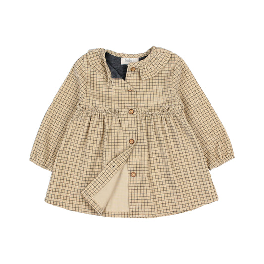 Vestido de mini cuadros BB- BÚHO