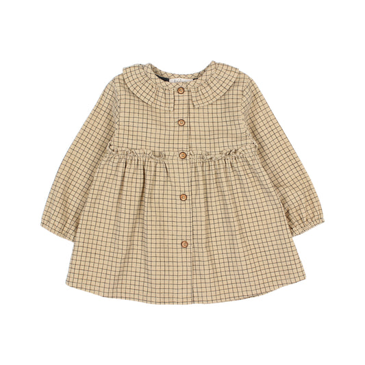 Vestido de mini cuadros BB- BÚHO