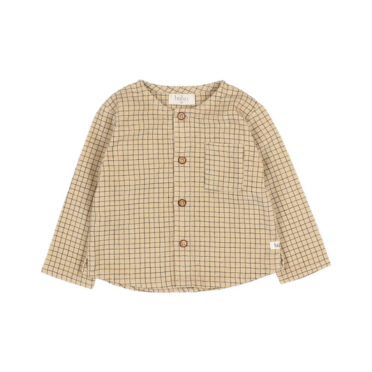 Camisa mini cuadros BB- BÚHO