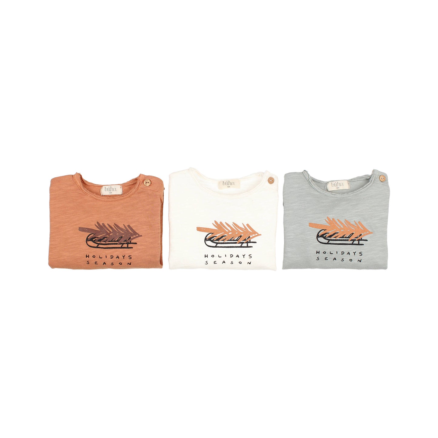 Camiseta HOLIDAYS BB- BÚHO