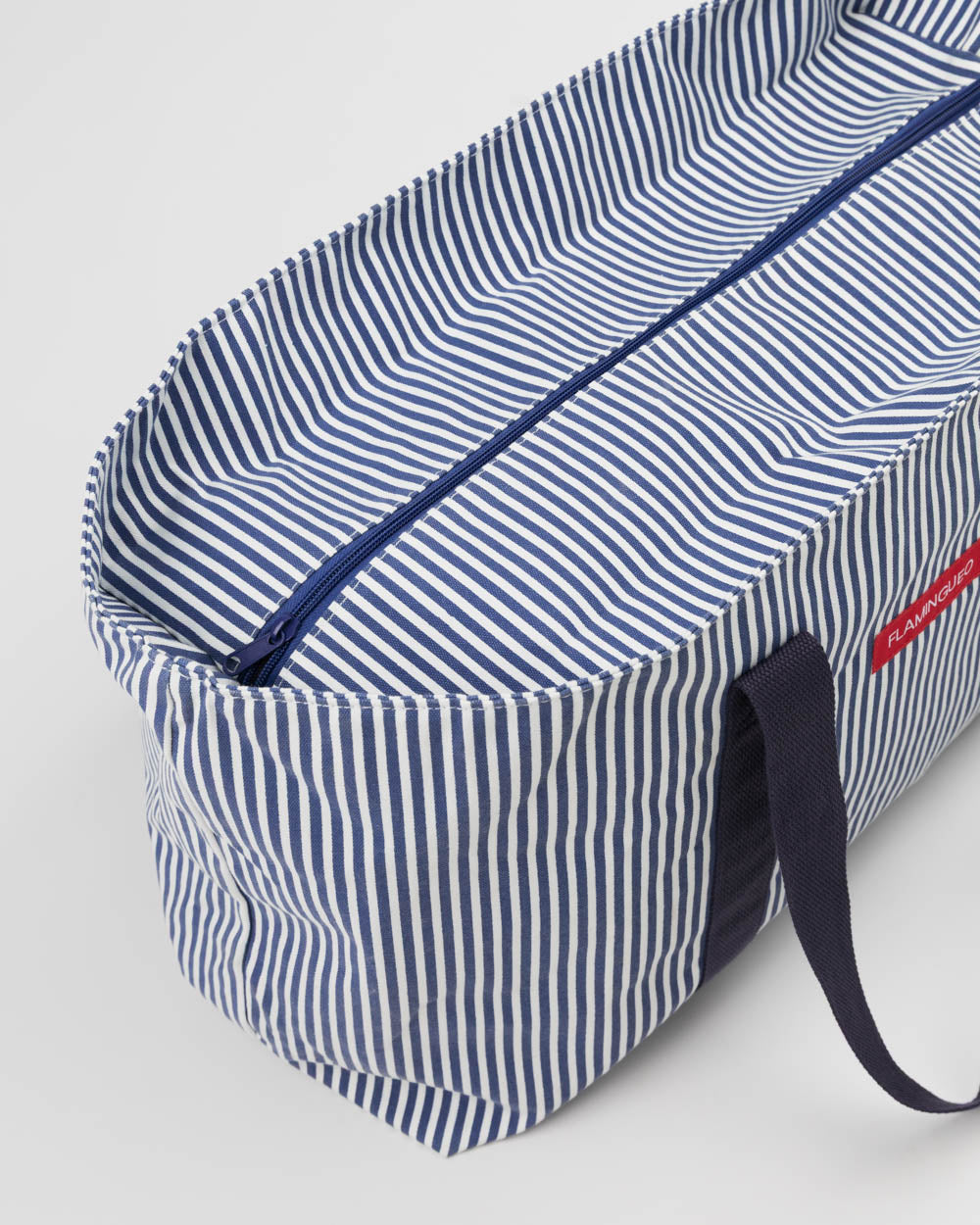 Bolsa de Playa Canvas con monedero BRUNY Azul-FLAMINGUEO