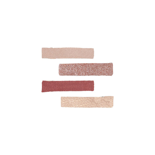 Set Clips Chunky Strawberry milkshake- BILLY LOVES AUDREY