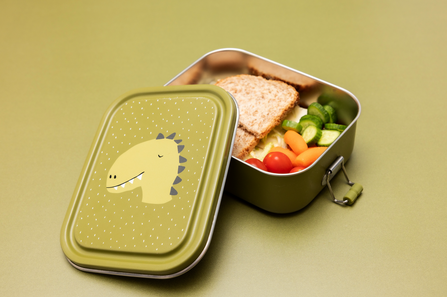Fiambrera Acero Inox Dino Small- TRIXIE