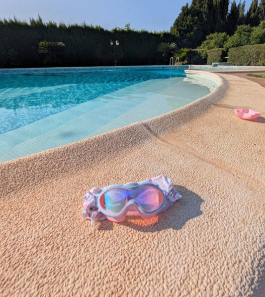 Gafas de Buceo Rosa con turbante Sirena-FUNWATER