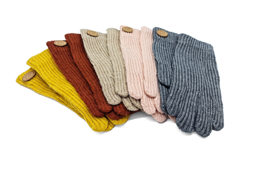 Guantes jaspeados punto- Monnuage