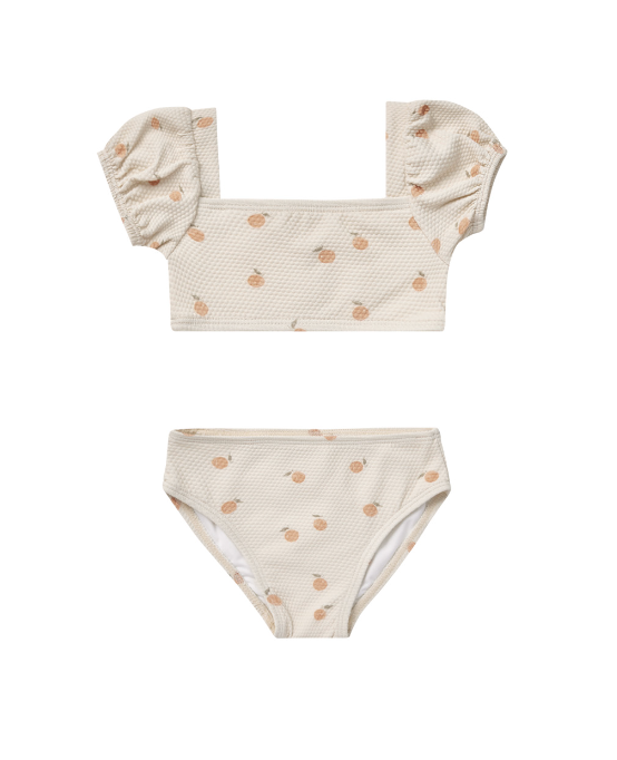 Bikini de dos piezas estampado ORANGES- QUINCY MAE