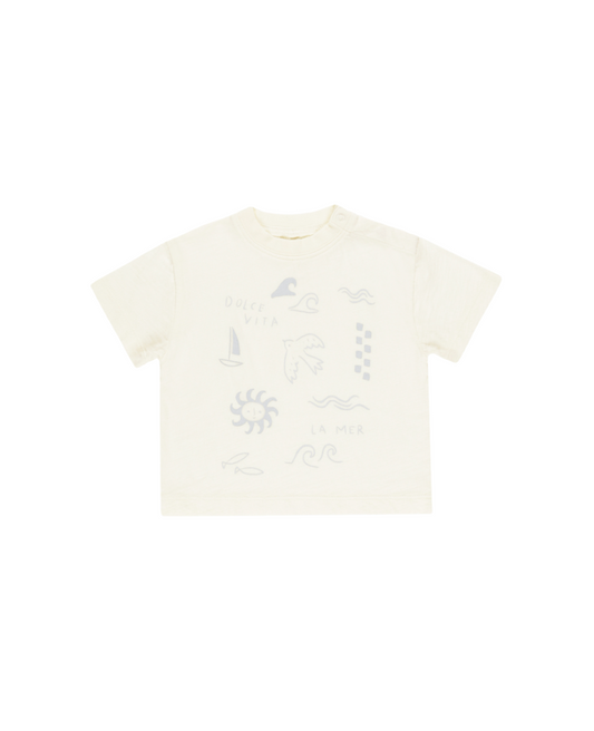 Camiseta Relaxed Dolce Vita- RYLEE + CRU