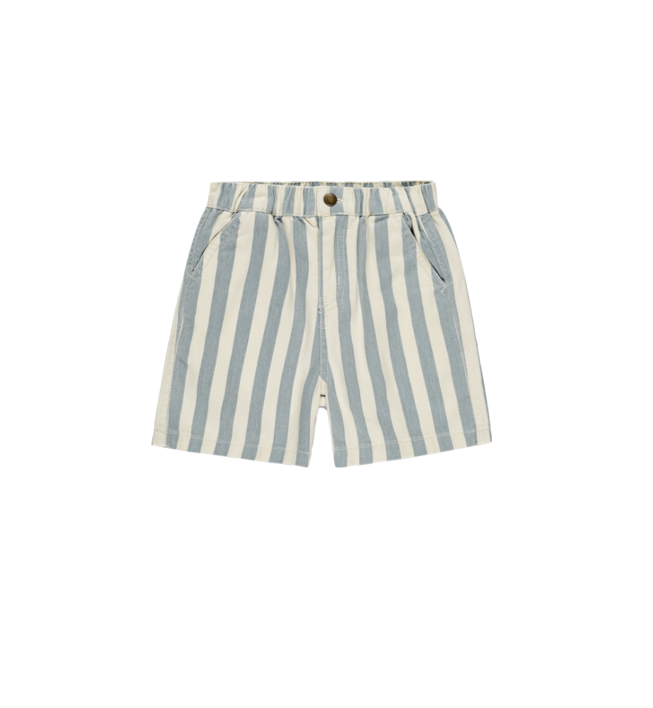 Pantalón corto denim rayas- RYLEE + CRU
