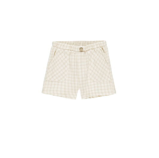 Pantalón corto de cuadros- QUINCY MAE