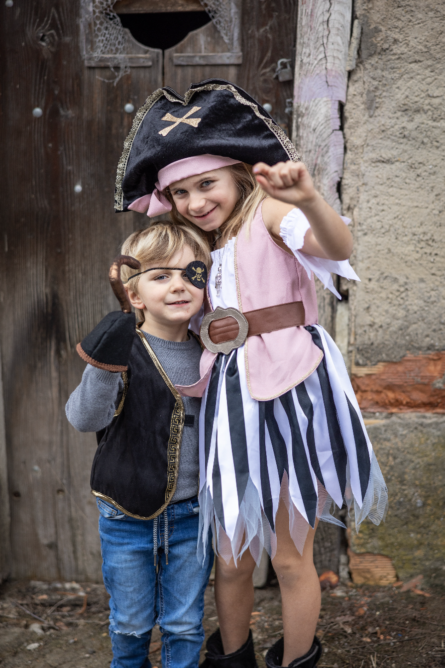 Chaleco Pirata y Parche- GREAT PRETENDERS