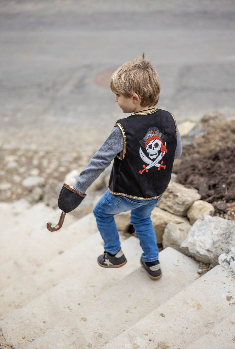 Chaleco Pirata y Parche- GREAT PRETENDERS