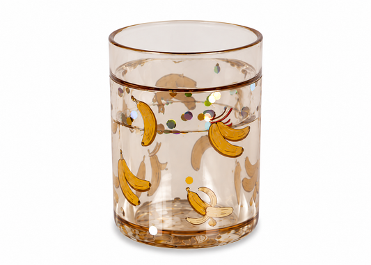 Vaso con Purpurina Azules Pelotas-KONGES SLØJD