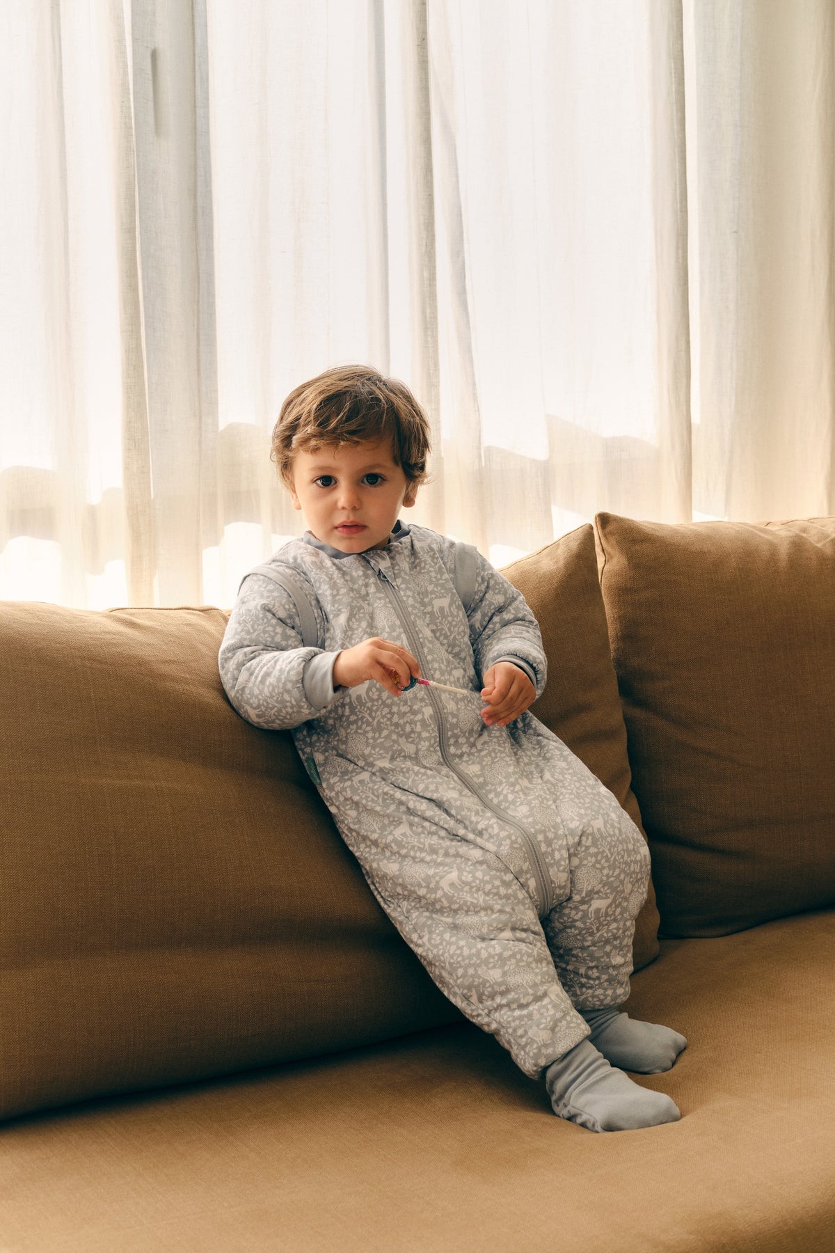 Pijama manta con mangas y calcetines antideslizantes WOODLAND TOG 2.5- MOLIS & CO